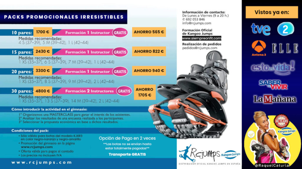 promocion rcjumps kangoo jumps
