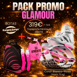 💕 PACK PROMO GLAMOUR Kangoo Jumps® (hasta 70kg)
