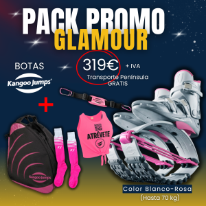 💕 PACK PROMO GLAMOUR Kangoo Jumps® (hasta 70kg)