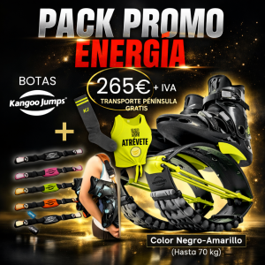 Pack PROMO ENERGIA Kangoo Jumps® (hasta 70 kg)