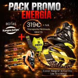 Pack PROMO ENERGIA Kangoo Jumps® (de 70 a 90 kg)
