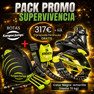 Pack PROMO SUPERVIVENCIA Kangoo Jumps® (hasta 70 kg)