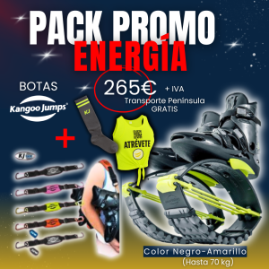 Pack PROMO ENERGIA Kangoo Jumps® (hasta 70 kg)