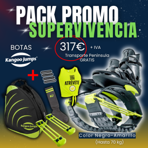 Pack PROMO SUPERVIVENCIA Kangoo Jumps® (hasta 70 kg)